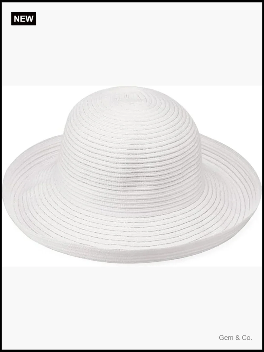 Wide Brim Sun Hat - UPF 30+ Packable Adjustable Travel Beach Hat